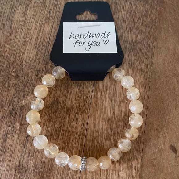 Citrine Gemstone Bracelet BNIP - Picture 2 of 2